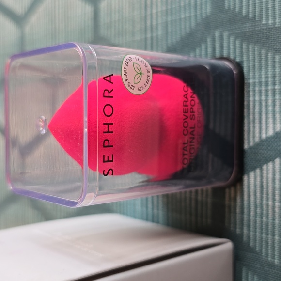 SEPHORA BRAND DRY BODY BRUSH, GLASS NAIL FILE AND SPONGE BUNDLE - Picture 3 of 12